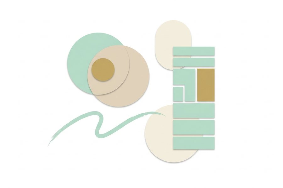 Abstract graphic representing ai image prompts, how to write prompts and prompt formula