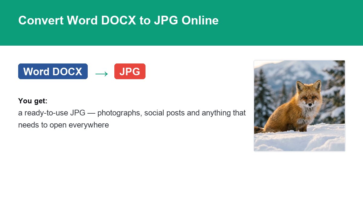 Converting Word DOCX to JPG with img.now