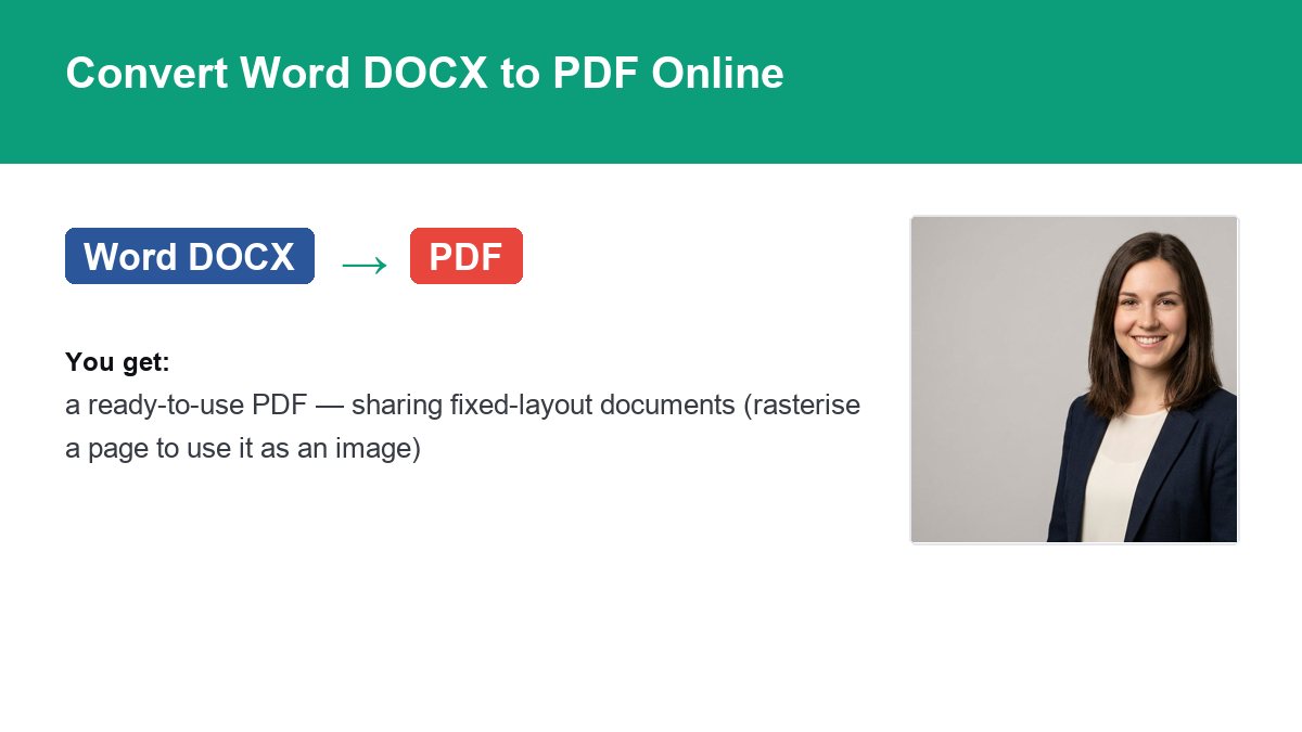 Converting Word DOCX to PDF with img.now