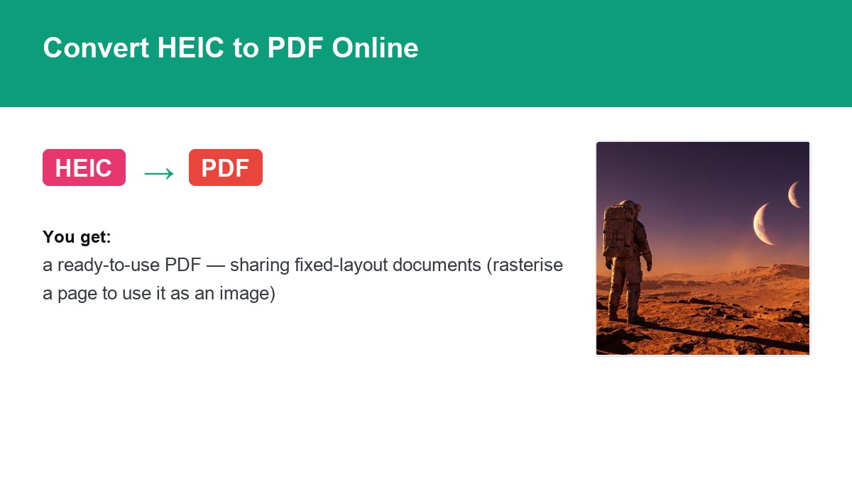 Converting HEIC to PDF with img.now