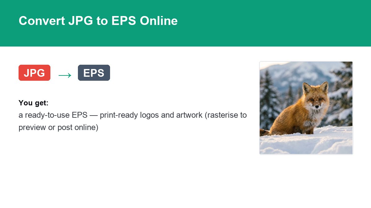 Converting JPG to EPS with img.now