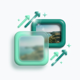 Upscaling models icon