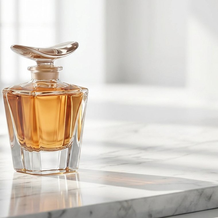Premium on marble example created with the Product Photo Generator