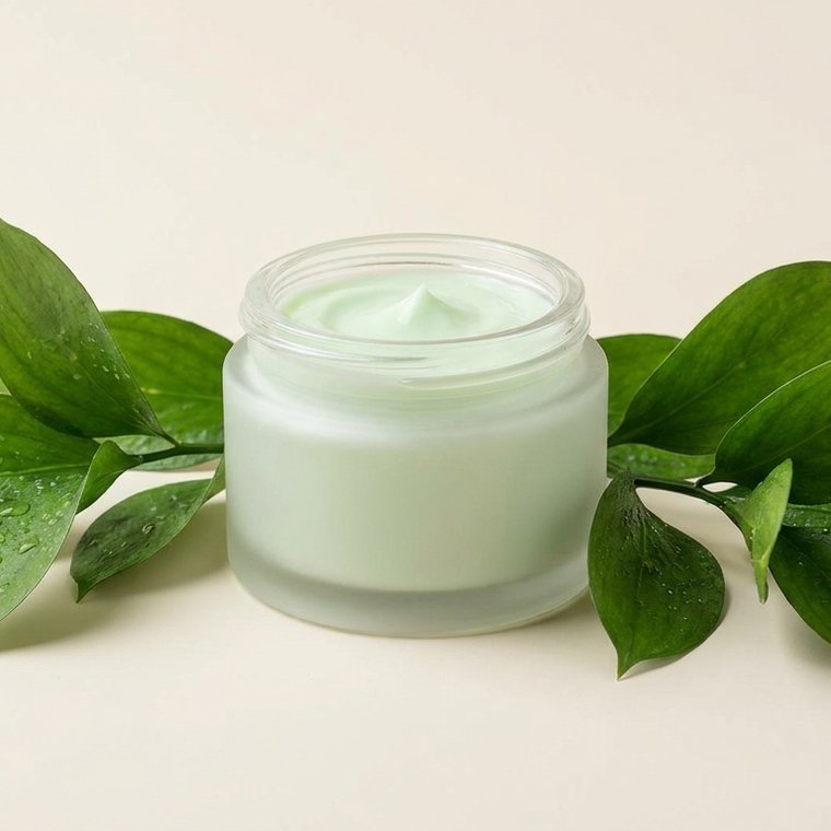 Fresh and natural example created with the Product Photo Generator