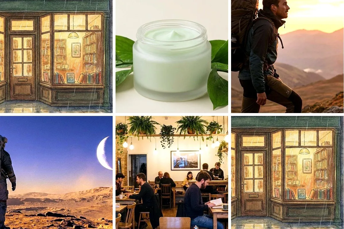 A range of AI image use cases